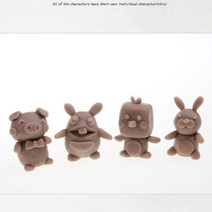 쌀 전분 클레이 만들기 찰흙 지점토 곡물 점토 대용 대체 소근육 발달 촉감 놀이 감촉, 본품