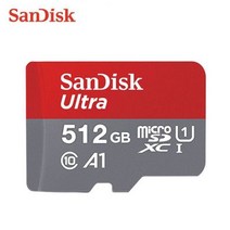 마이크로 sd 메모리 카드 Sandisk A1 TF 1TB 16G 32gb 64GB 128G 200G 256G 400G 512gb C10 U1 SDXC 플래시 울트라 어댑터, 08 512GB