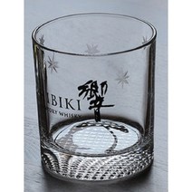 일본수출 HIBIKI SUNTORY 위스키 크리스탈 글라스, HIBIKI 올드패션 스타 글라스, 1개