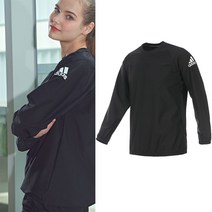 아디다스 남녀공용 사우나슈트 땀복 상의 뉴 크루넥 셔츠 ADISS02J 트레이닝복