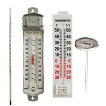 온도계(MAX MIN) 일반 막대 지온온도계 원예용, (1)막대온도계