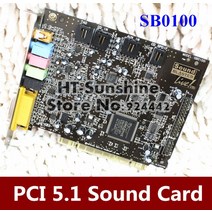 외장사운드카드 오리지널 사운드 블래스터 라이브! 창의적 테스트를 거친 5.1 SB0100 PCI 카드 잘 작동!