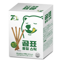 통밀로 구운 건강간식 곰표 통밀 스틱 200g 1개