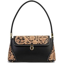 여행용 보스턴백 럭셔리 손 조각 가죽 여성 가방 첫 레이어 소 복고풍 기질 메신저