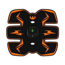 ems 마사지기 손목 무릎 복부 패드 muscle stimulator with led display usb 충전식 벨트 운동 파워 피트니스 남성 여성, 4