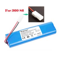 IBoto Aqua V710 로봇 진공 청소기 액세서리 용 새로운 14.8V 2600mAh 리튬 이온 배터리, 02 S6