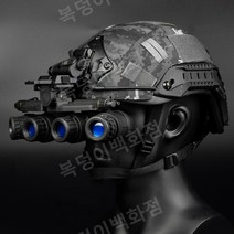 야간 투시경 적외선 망원경 야외장비 pvs 4안 모형, PVS-18 단안 야간 투시경 모델 브라운