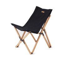 버터플라이 감성 캠핑 체어 (캠핑 클럽 의자 네이처하이크 NH MW01 접이식 캠클 ), 블랙