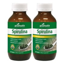 굿헬스(Good Health) 굿헬스 하와이안 스피루리나 500mg 500정 X 2개, 1000정, 1세트
