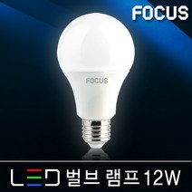 포커스 인테리어 LED 램프 벌브 볼전구 에디슨 파30 MR16 삼파장 할로겐 인치구 미니전구 형광등램프 눈꽃 조명 전등 LED전구, 04_2 포커스 LED 벌브램프 12W E26 [전구색]