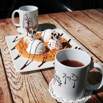 기타 바보사랑[꾸밈]디자인머그컵2p-아름다운제주
