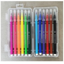 캘리그라피 컬러링 칼라붓펜세트 캘리붓 브러쉬펜