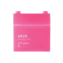 데미 우에보 디자인 큐브 왁스 80g, 소프트글로스(분홍)