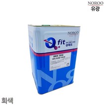 큐피트 크린솔 외부용 수성 유광 18L 회색 5종, 색상_회색8013