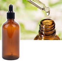스포이드 아로마 오일 갈색병 유리 앰플 소푼통 주사기 펌프 공병, 용량, 100ml
