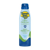 Banana Boat 울트라 디펜스 선 썬크림 썬스크린 스프레이 SPF 100 170 g, 170g, 1개