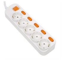 대성 플러스탭 개별 통합형 5구 멀티탭 16A 250V, 4.5m, 3개