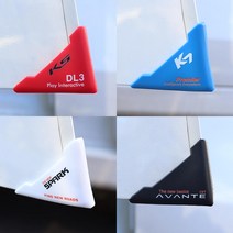 JS automotive 더뉴말리부 레터링 문콕방지 실리콘 모서리 도어가드 커버 패널 튜닝 몰딩 인테리어 용품