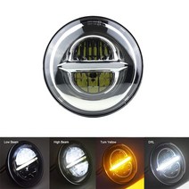 바이크 오토바이 튜닝 램프 7 inch led headlight for harley, o를 입력