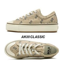 이랜드 [아키클래식]아키클래식 남녀 데일리 스니커즈. 볼드 베이직 베이지 모노그램 AKAKFUS03365Z