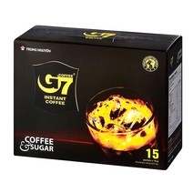 G7 커피앤슈가 인스턴트커피 240g, 2개, 15개입