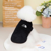 홈캠 펫캠 강아지 고양이 cctv애완견용 따뜻한 옷 강아지용 코트 복장 작은 후드 치와와, 01 black_01 S