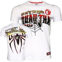 VSZAP 스파이더 반팔 전사 헬스 티셔츠 훈련복 싼다 격투 무에타이 유술 MMA 이종격투기 남자