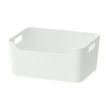 이케아 바리에라 수납함 화이트 34x24cm 501.772.56