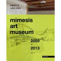 미술관이 된 시자의 고양이:mimesis art museum 2005-2013, 미메시스, 홍지웅