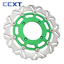 오토바이 디스크 로터 가와사키 KX125 270-320 2006-2008 용 2006mm mm 오토바이 전방 후방 플로팅 브레이, 02 320mm Front Disk