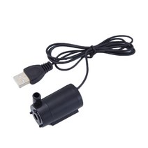 에어컨배수펌프 수영장 에어컨 수중 소방 지하수 펌프 양수기 usb 1m 케이블 dc 음소거 3v 5v 6v 미니 잠수정 물 자동 수족관 물고기 탱크 액세서리 usb 커넥터 펌핑, 1-검은색
