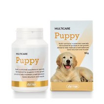 베터 강아지 고양이 영양제, 퍼피 멀티케어 영양제 90g (성장기 종합), 2개입