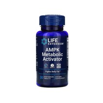 라이프 익스텐션 AMPK 메타볼릭 액티비터 베지터리언 액티포닌 헤스페리딘 30정, 30개