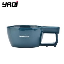 진한 파란색 세라믹 면도 그릇 남성용 브러시, China