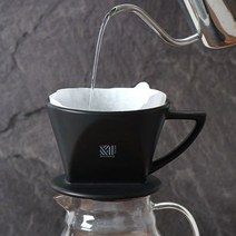 드리퍼세트(유로) 커피용품 고온소성 도자기 손님접대, 아이보리