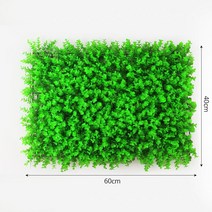 [풀리줄리] 그린월 새싹 인조잔디 벽면데코 잔디벽 벽장식 (60x40cm)