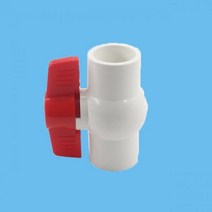 텃밭 주말농장 정원 마당 농기구 용품 2pcs 20 ~ 32mm 흰색 PVC 파이프 커넥터 물 공급 관개 팔꿈치 스트레이트 크로스 티 유니온 커넥터 볼 밸브, 02 25mm, 13 Ball Valve
