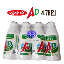 홍홍 중국식품 와하하 AD 소프트드링크 4개입 중국음료, 220ml, 4개