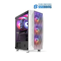 I3-12100F RTX4060 Ram 16G Nvme 512G 쌔빙PC 게이밍 조립 컴퓨터 배그 디아4, 블랙(B), RAM 32G  + NVME 1TB 변경