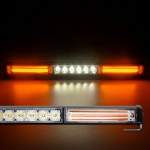NEW LED바라이트 3구 LED경광등 차량경광등 싸이키 12-24V용, 12V