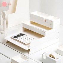 NUSIGN 시스템 데스크 오거나이저 NS001 핑크