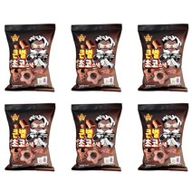 쿠키런 킹덤 큰별 초코스낵 간식거리 초코과자, 99g x 6개