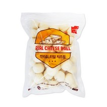 썬리취 리얼 치즈볼 1kg (모짜렐라 치즈 피자 햄버거), 1팩