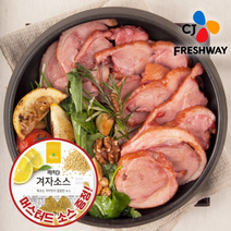 [CJ프레시웨이] 바른원칙 오리훈제(슬라이스 무항생제) 200gx7 + 소스 70g