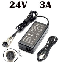 전동킥보드배터리 24V 3A 5A 전기 스쿠터 충전기 면도기 E100 E200S E175 300S E300 E500 PR200 MX400 mx650 호버 보드, 미국, 02 24V 3A