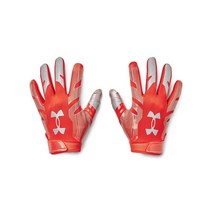 언더아머 Under Armour 남성용 F8 축구 장갑 155086, Small, Dark Orange (860)/Black, Small