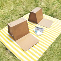 휴대용 종이 등받이의자 (1개입) charm*13631EA+035lM, 채셔(1개)