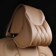 모런 MWM 순정형 차량용 목쿠션 공용 (1P), 1개, 코튼베이지