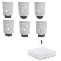 Tuya Zigbee 스마트 온도 조절 라디에이터 밸브 액추에이터 난방 시스템 제어 알렉사 에코, [07] option 7