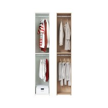 한샘 샘베딩 드레스룸 40cm 높이 216cm 2단행거형 2종, A형 화이트(A)